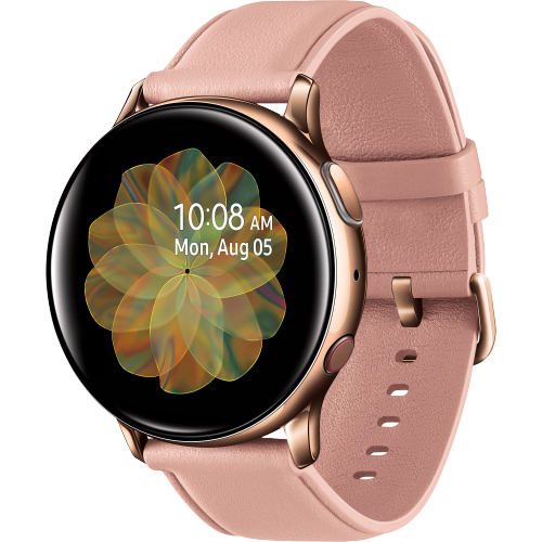 Samsung galaxy watch active 2 44mm gold stainless steel online